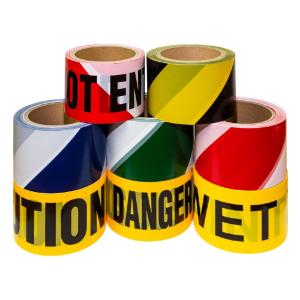 PE Warning Tape with Customizable Thickness Width Length for Specific Needs in