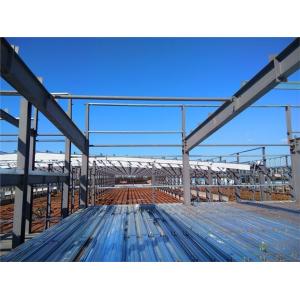 Commercial Steel Frame Storage Shed With Mezzanine