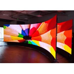 1R1G1B Rental Indoor Advertising LED Display 256*128mm Module 6500cd/sqm