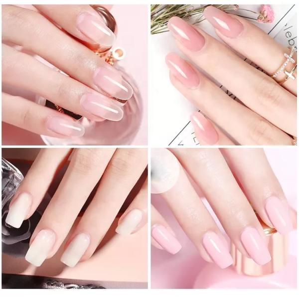 Factory Acrylic in Tube Nail Gel Arts Design Private Label Builder Gel 34 Colors 30g Poly Gel for Nail Salon Shop