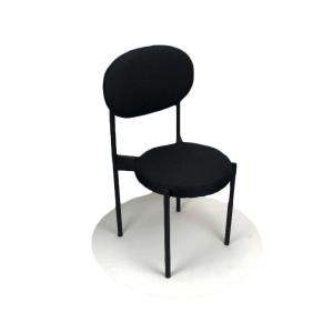 Powder Metal Leg 16KGS 850mm Oval Back Dining Chair