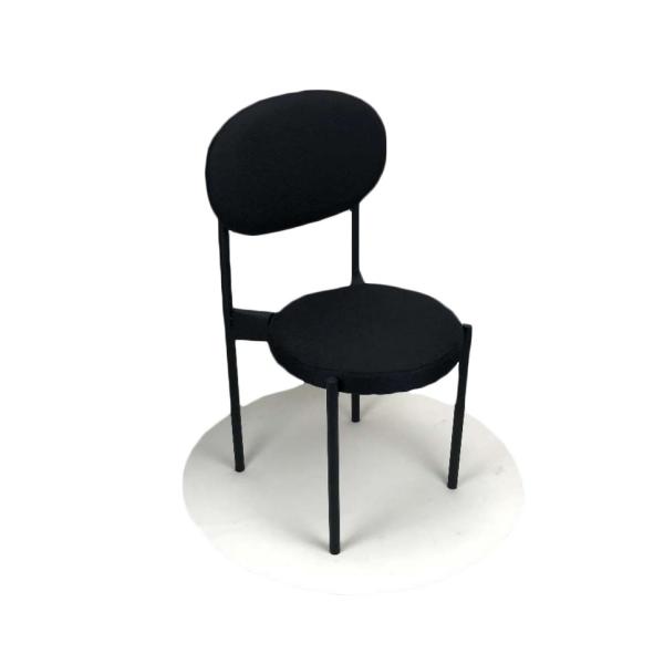 Buy Powder Metal Leg 16KGS 850mm Oval Back Dining Chair at wholesale prices