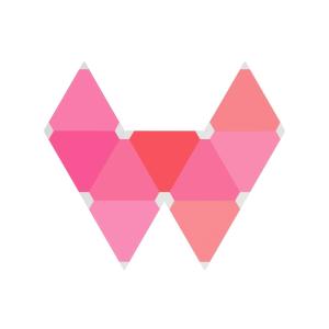 Adjustable Brightness Gaming Light Smart Triangle Design and Voice Control