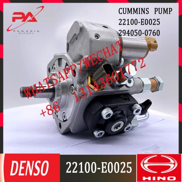 294050-0760 DENSO Diesel Fuel Injection HP4 pump 294050-0760 22100-E0025 FOR HI-NO J08E