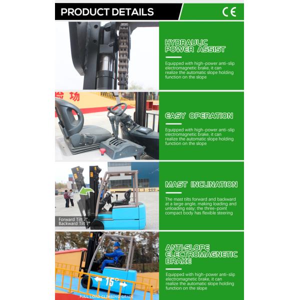 Best Quality Forklift Cheap Price Electric Battery 5ton Electric Pallet Forklift New Design Forklift