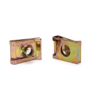 Industry Steel M4-M10 Thread Precision Stainless Steel Metal U Clip Nut in Plain