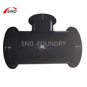 DN80-DN2000 Flanged Reducing Tee PN10 Ductile Iron Reducing Tee