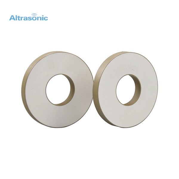 Buy Yellow Piezoelectric Ceramic Ring Shape Used For Ultrasonic Welding Converter at wholesale prices