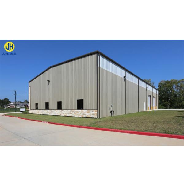 Commercial Office Building Metal Steel Structure Workshop with Sandwich Panel Roofing