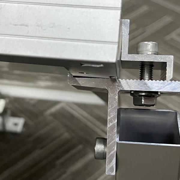 Adjustable Tilt Front Leg Rear Leg Aluminum Bracket for PV Solar Panel Installation