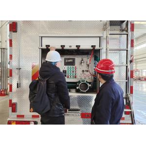 Max Speed 96Km/H Emergency Rescue Fire Fighting Vehicle with 4x1000w Lifting