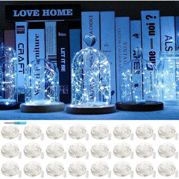 Firefly Copper Wire Lights Battery Powered Lights for Table Centerpiece