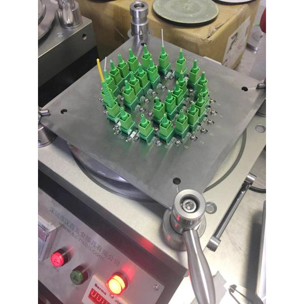 High Stability Fiber Optic Polishing Plate German Steel With Heated Treat