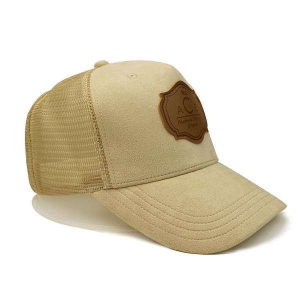 Buy Embroidered Plain Blank 60CM 6 Panel Trucker Mesh Hat at wholesale prices