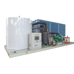 Automatic Seawater Flake Ice Machine 1 Tons Commercial For Food Fish Farm