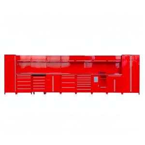 Customizable Garage Cabinet System with Cold Rolled Steel and Optional Drawer