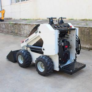 CE Skid Steer Loader Diesel Gasoline Wheel Mini Front End Skid Steer Loader With
