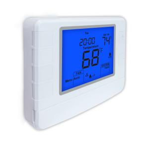 LCD Backlight Heat Pump Programmable Air Conditioner Thermostat