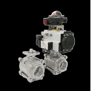 Pneumatic Flanged Ball Valve with Grade 2 and Grade 5 Balls for JB/T9092 Testing
