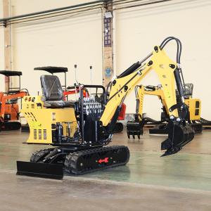 Customized Yellow Mini Excavator Machine 800kg With Changchai Engine