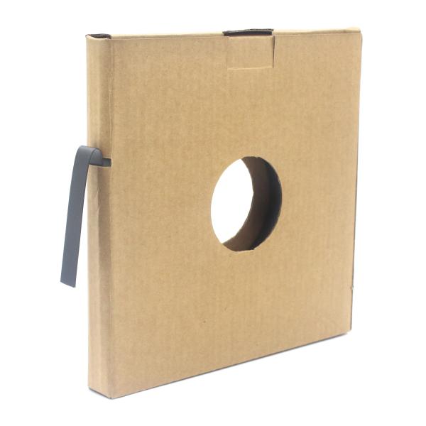 Adjustable Fixing Clamp Stainless Steel Binding Strap for Banding Boxes in Blue or Red