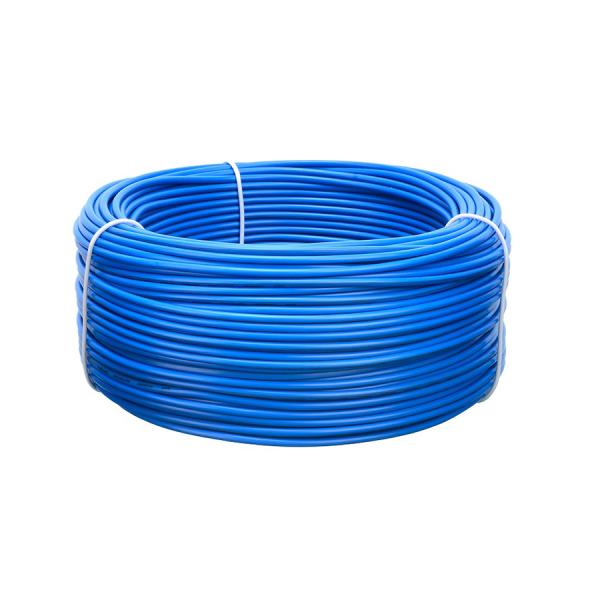 Blue Solid Core BV 1X1.5mm2 PVC Jacket Power Cable for Home Appliances Electrical Power Transmission