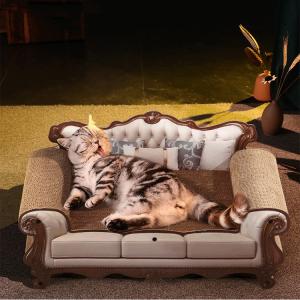 Premium Sofa Shaped Cat Scratching Board Eco Friendly Durable Pet Furniture for