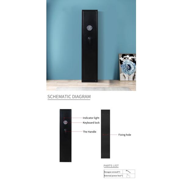 metal gun Safe Cabinet gun storage cabinet home safety mechanical lock Rifle Safe