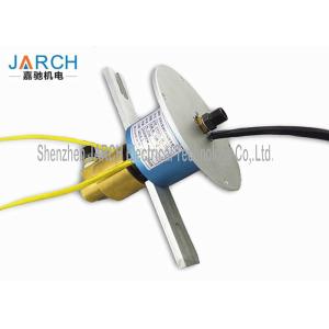 1 Passage Professional Pneumatic Electrical Rotary Joint Flange Mounting , 56mm