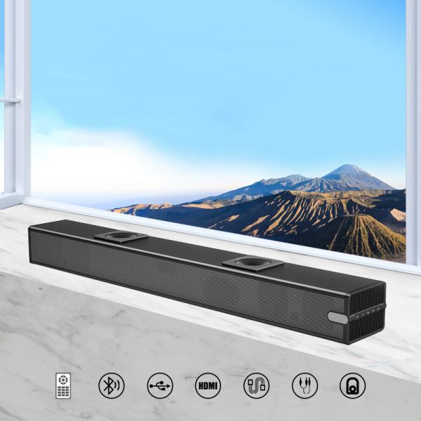 120W TV Wireless Speaker Soundbar , Bluetooth 2.1 Soundbar With Subwoofer