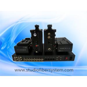 Remote studio fiber system for Sony cameras working with Datavideo MCU-100S