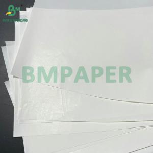 67grs 70grs Waterproof White High Wet Strength Paper For Beverages Label Sticker
