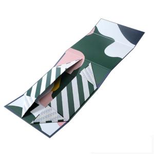 Personalized Gift Boxes Foldable With Magnetic Flap And Ribbon