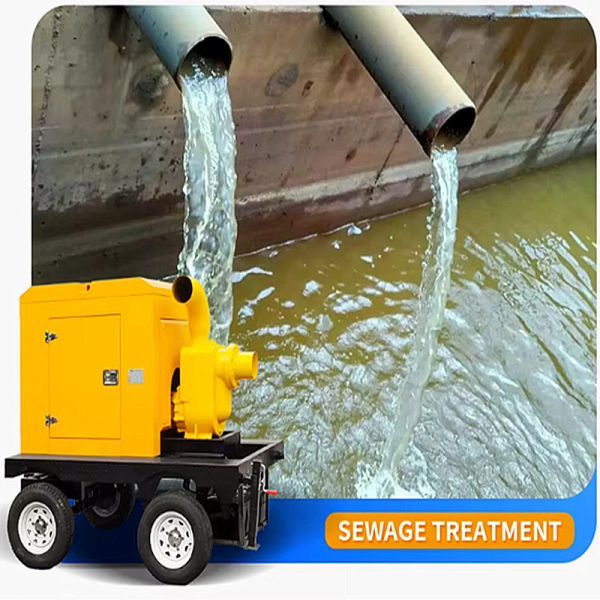 Customized Self-Priming Water Pump Speed 1500r/min Silent Pump Diesel Motor Pump