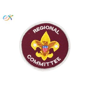 Logo Custom Boy Scout Patches , Army Green Color Custom Military Patches With
