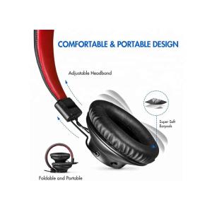 Over Ear Wireless Stereo Headphones Noise Cancelling 3 . 7V 370mAh Battery