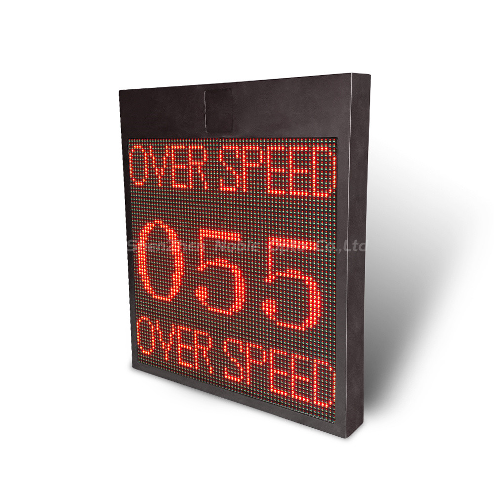 Quality LED Display Radar Speed Signs With Lpr Camera CE Certification for sale