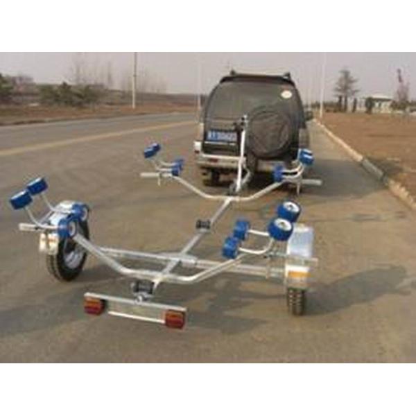 Buy Easy Take Two Axle Boat Trailer , 4.5m Foldable Boat Trailer For Inflatable Boats at wholesale prices