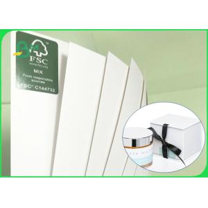 Quality 250gsm - 350gsm FSC &amp; SGS Coated FBB Board 70 * 100cm In Sheet For Cosmetic Box for sale