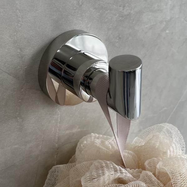 Sus304 Stainless Steel Robe Hook Holder Bathroom Livingroom Hotel Kitchen