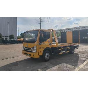 Factory Heavy Duty 8 Ton Tow Truck Wrecker Flat Bed Towing Road Rescue Recovery