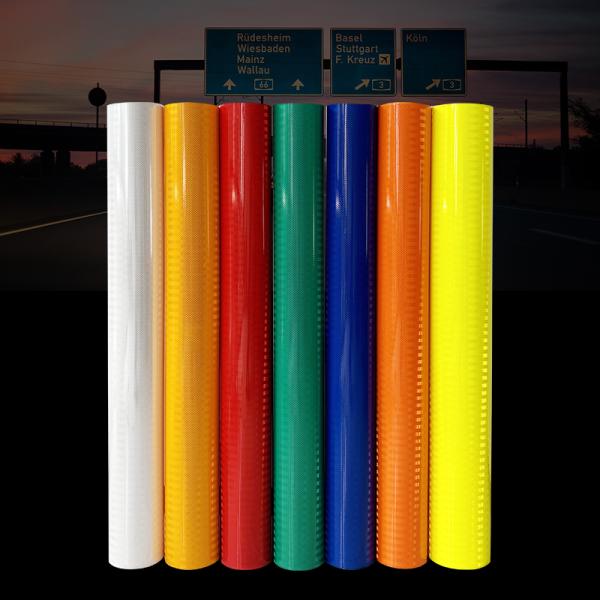 High Intensity Prismatic Vinyl Prismatic Reflective Sheeting for Traffic Signs