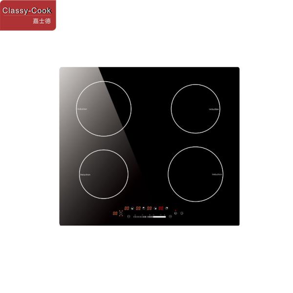 590*520*65mm 50Hz 4 Burner Induction Cooktop Touch Control