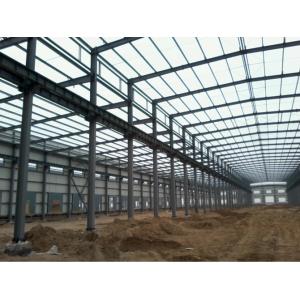 Large Span Pre Engineered Steel Warehouse Prefabricated Steel Structure Cold