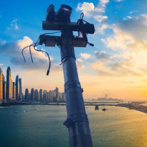 Wireless 2 Axial Endzone 9M 30ft Sports Video Camera