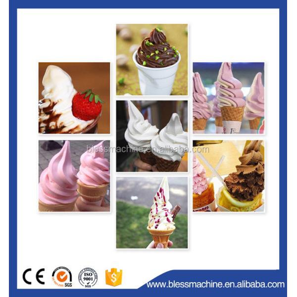 R22/R404A Refrigerant Industrial Commercial Ice-Cream Machine
