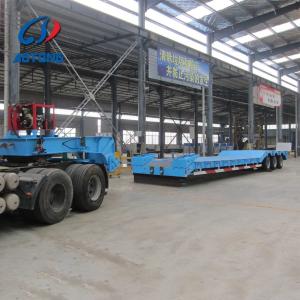 Extendable Axles 65 Tons Low Loader Trailer for Flexible and Versatile Cargo