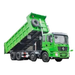 China Shacman 8x4 Heavy Dump Truck 31T - 40T Capacity For Heavy Duty Work And Tough Terrain on sale