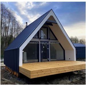 Sandwich Panel Portable Outdoor Modular Triangle Prefabricated Folding Container