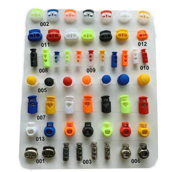 High quality Nylon Cord ender spring Rope toggle plastic stopper in colors for garment